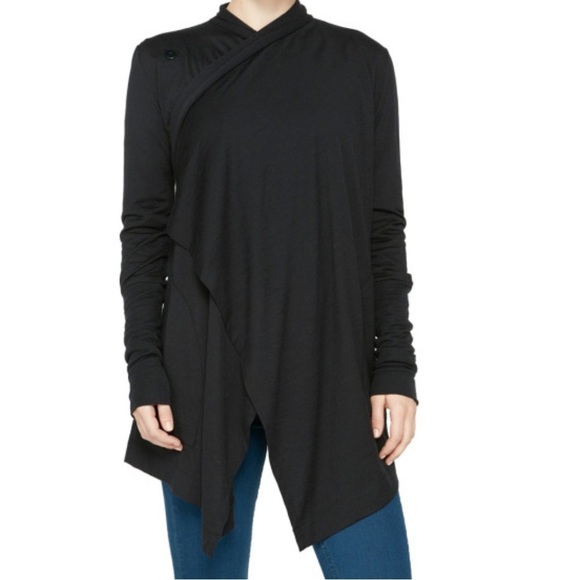 Icebreaker Merino bliss wrap Cardigan Black Size XS - Picture 1 of 16